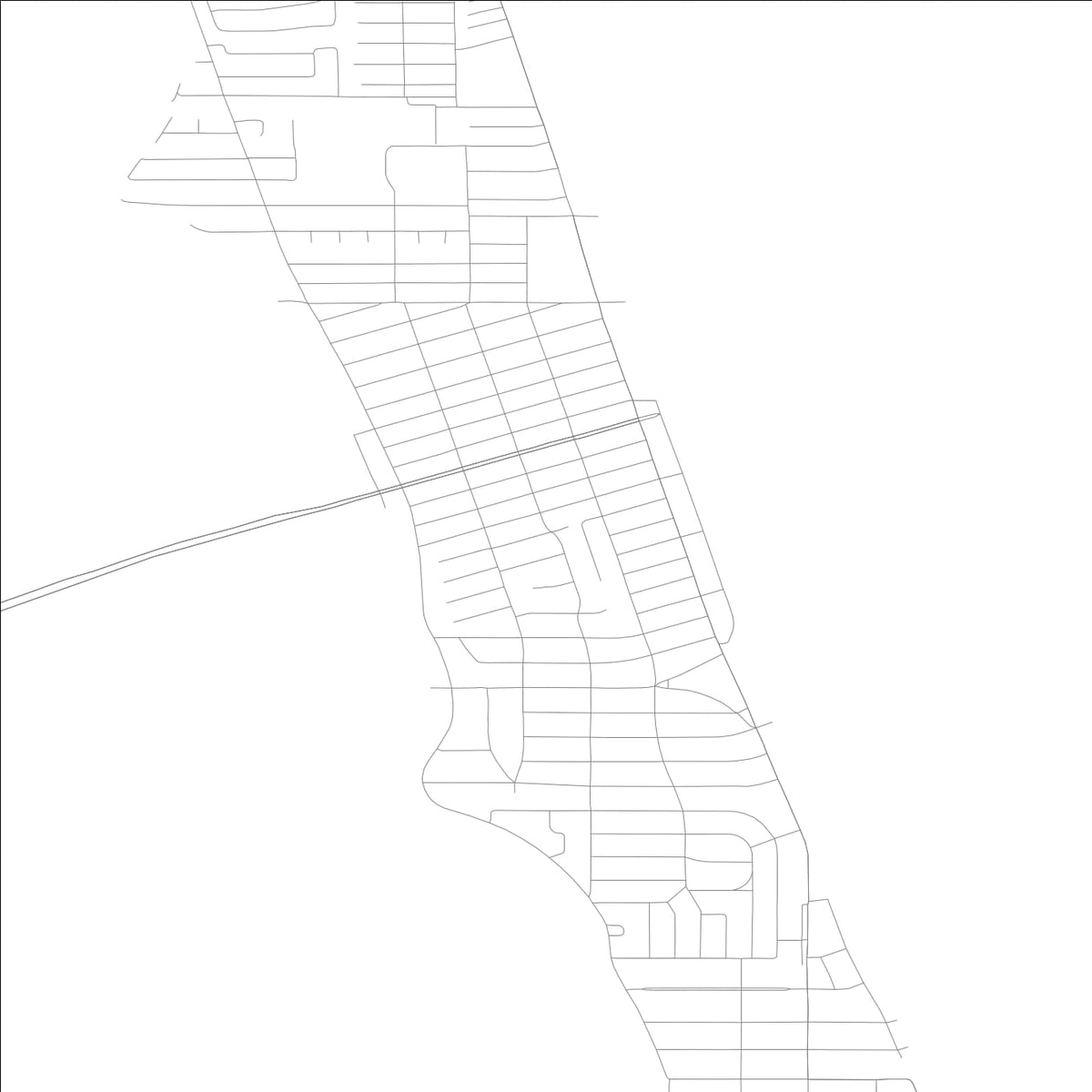 ROAD MAP OF INDIALANTIC, FLORIDA BY MAPBAKES