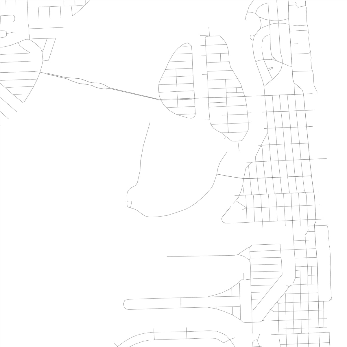 ROAD MAP OF INDIAN CREEK, FLORIDA BY MAPBAKES