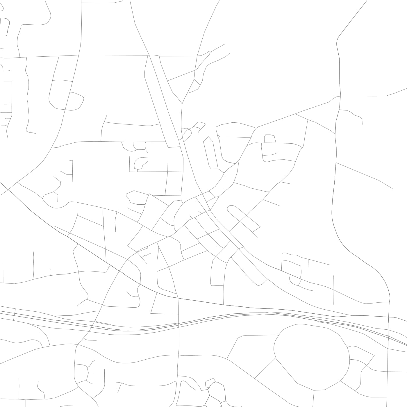 ROAD MAP OF LITHONIA, GEORGIA BY MAPBAKES