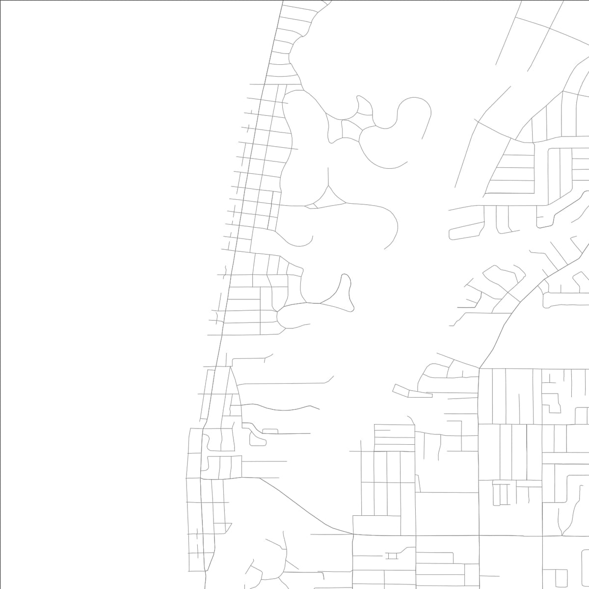 ROAD MAP OF INDIAN ROCKS BEACH, FLORIDA BY MAPBAKES