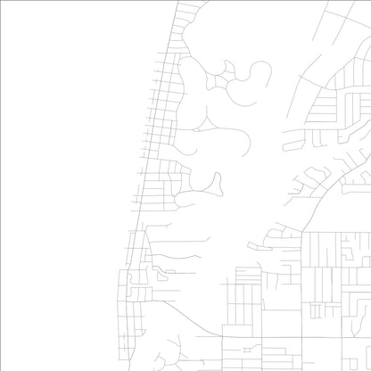ROAD MAP OF INDIAN ROCKS BEACH, FLORIDA BY MAPBAKES