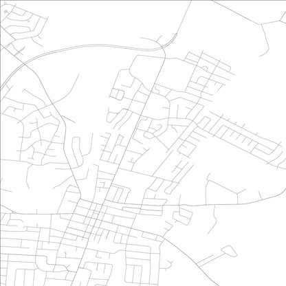 ROAD MAP OF NICHOLASVILLE, KENTUCKY BY MAPBAKES