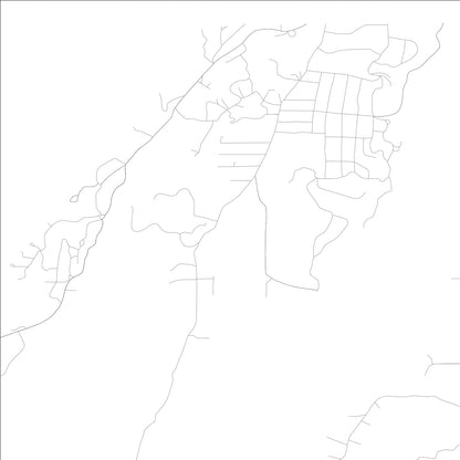 ROAD MAP OF LOOKOUT MOUNTAIN, GEORGIA BY MAPBAKES