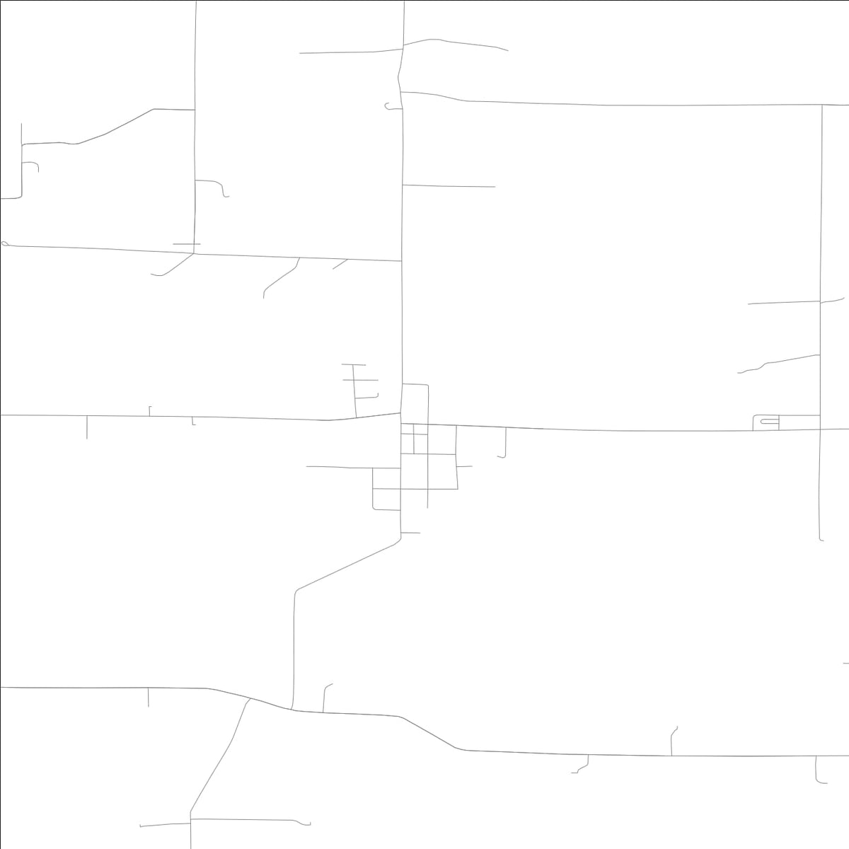 ROAD MAP OF MARSHALL, INDIANA BY MAPBAKES