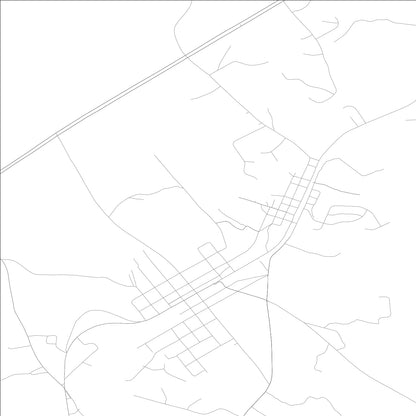 ROAD MAP OF LULA, GEORGIA BY MAPBAKES