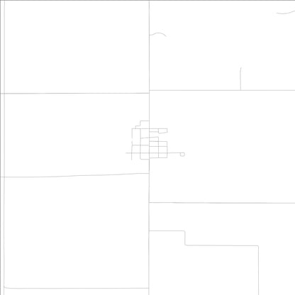 ROAD MAP OF MELLOTT, INDIANA BY MAPBAKES