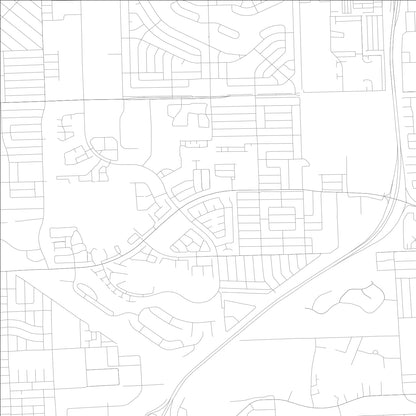 ROAD MAP OF IVES ESTATES, FLORIDA BY MAPBAKES