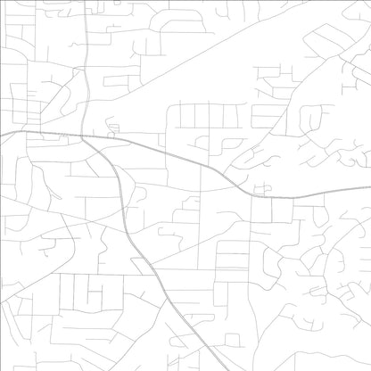 ROAD MAP OF MABLETON, GEORGIA BY MAPBAKES