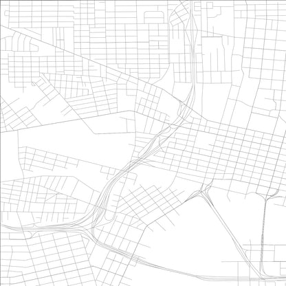 ROAD MAP OF JACKSONVILLE, FLORIDA BY MAPBAKES