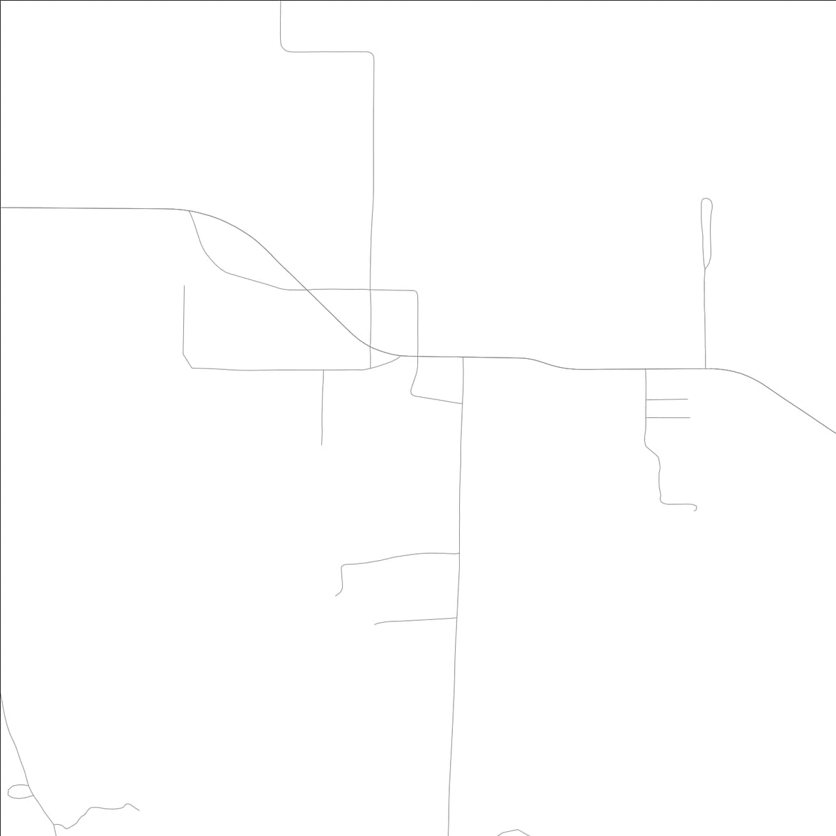ROAD MAP OF JACOB CITY, FLORIDA BY MAPBAKES