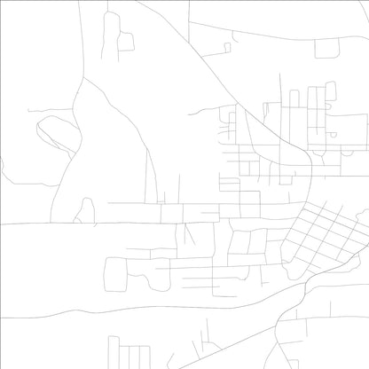 ROAD MAP OF MANCHESTER, GEORGIA BY MAPBAKES