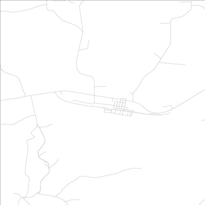 ROAD MAP OF METAMORA, INDIANA BY MAPBAKES
