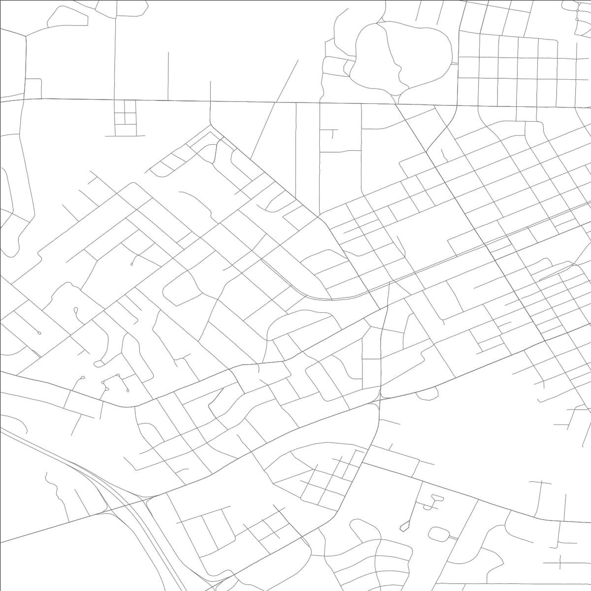 ROAD MAP OF PADUCAH, KENTUCKY BY MAPBAKES