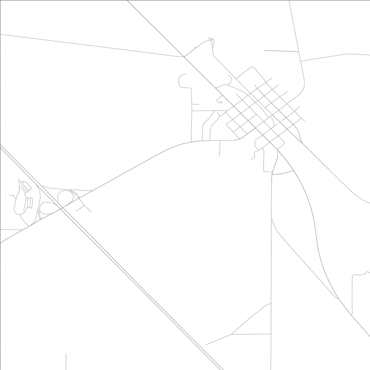 ROAD MAP OF JENNINGS, FLORIDA BY MAPBAKES