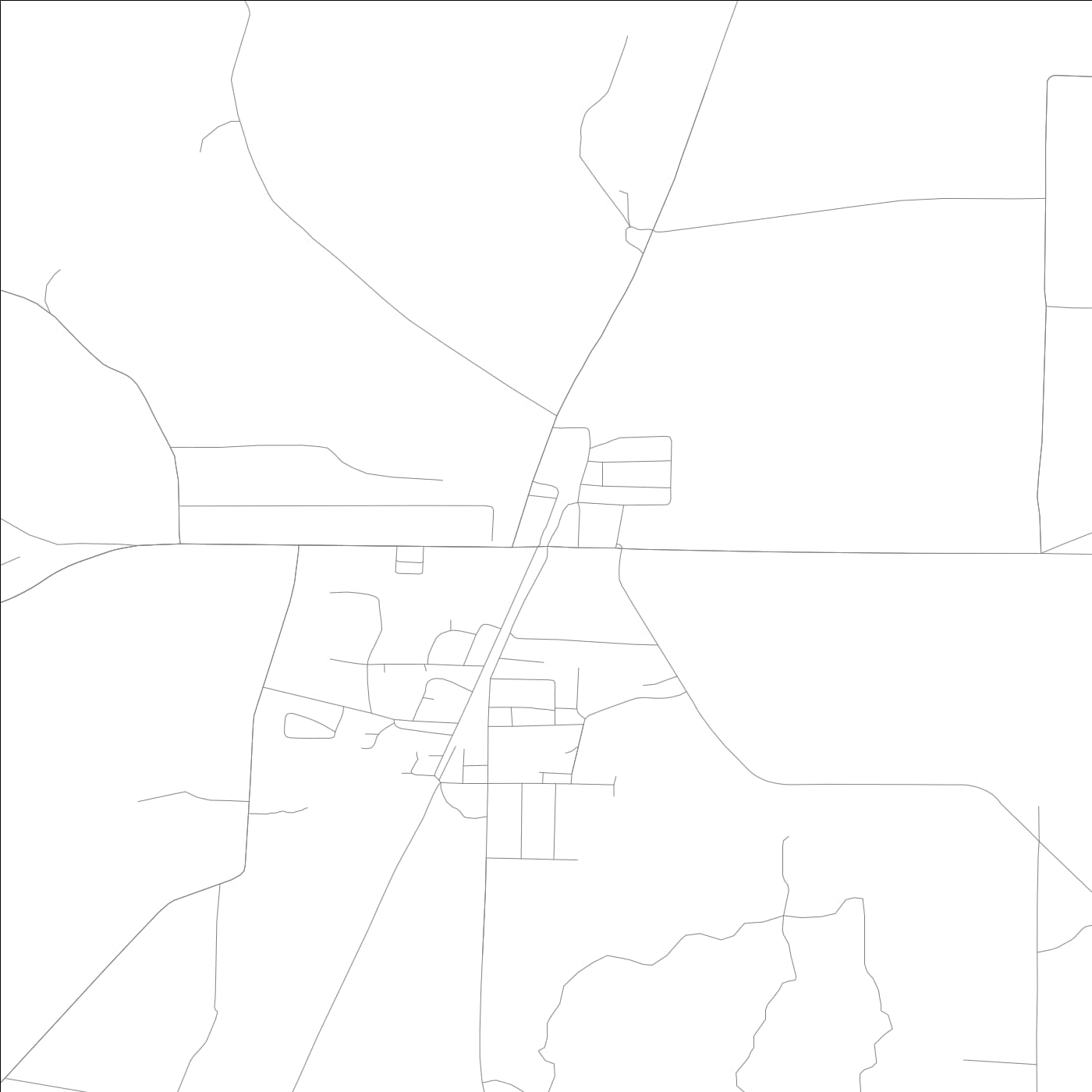 ROAD MAP OF MARSHALLVILLE, GEORGIA BY MAPBAKES