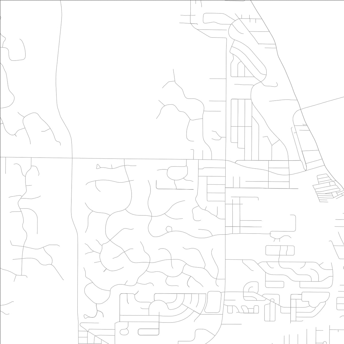 ROAD MAP OF JENSEN BEACH, FLORIDA BY MAPBAKES