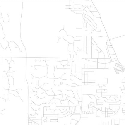 ROAD MAP OF JENSEN BEACH, FLORIDA BY MAPBAKES