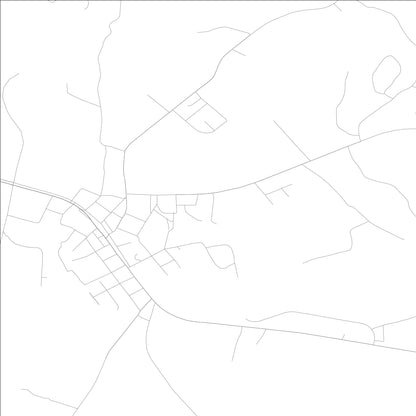 ROAD MAP OF MAYSVILLE, GEORGIA BY MAPBAKES