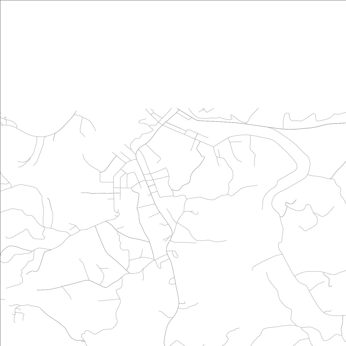 ROAD MAP OF MCCAYSVILLE, GEORGIA BY MAPBAKES