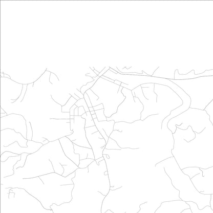 ROAD MAP OF MCCAYSVILLE, GEORGIA BY MAPBAKES