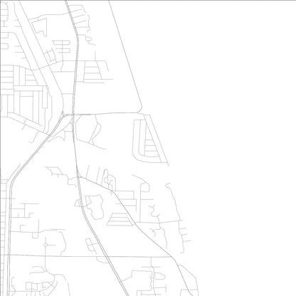 ROAD MAP OF JUPITER INLET COLONY, FLORIDA BY MAPBAKES