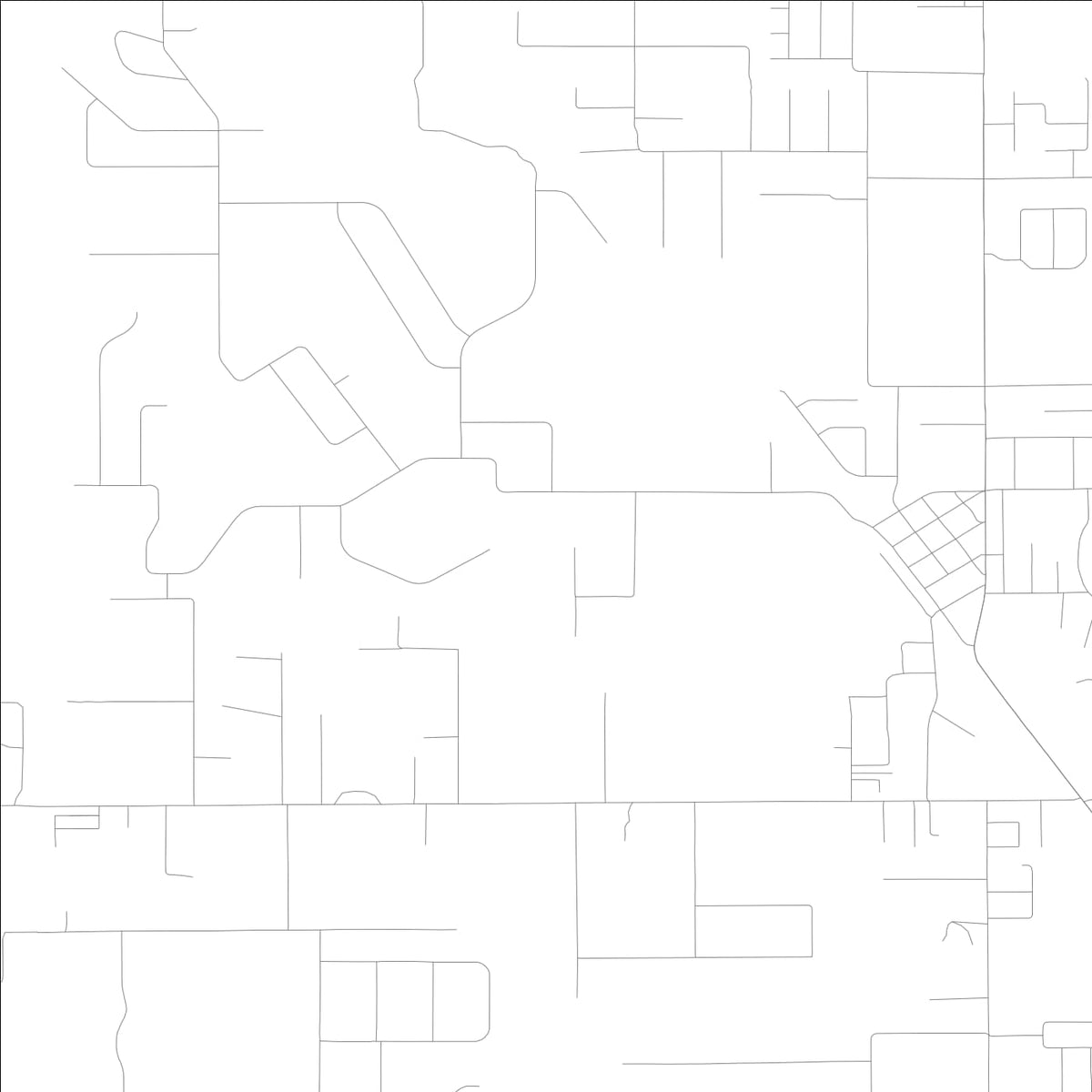 ROAD MAP OF KATHLEEN, FLORIDA BY MAPBAKES