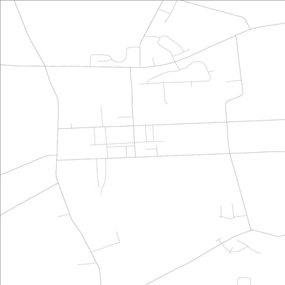 ROAD MAP OF HOUSTON, DELAWARE BY MAPBAKES