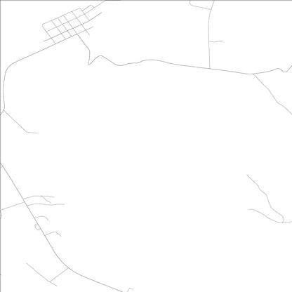 ROAD MAP OF PETERSBURG, KENTUCKY BY MAPBAKES