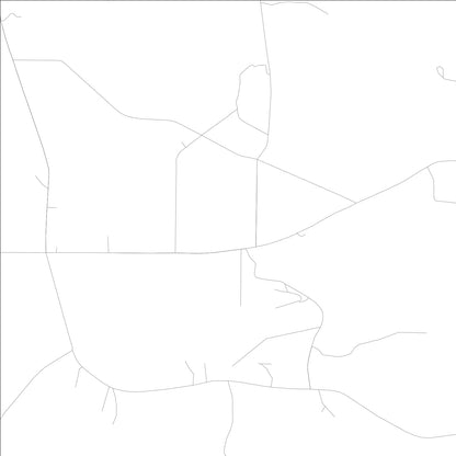 ROAD MAP OF MEANSVILLE, GEORGIA BY MAPBAKES