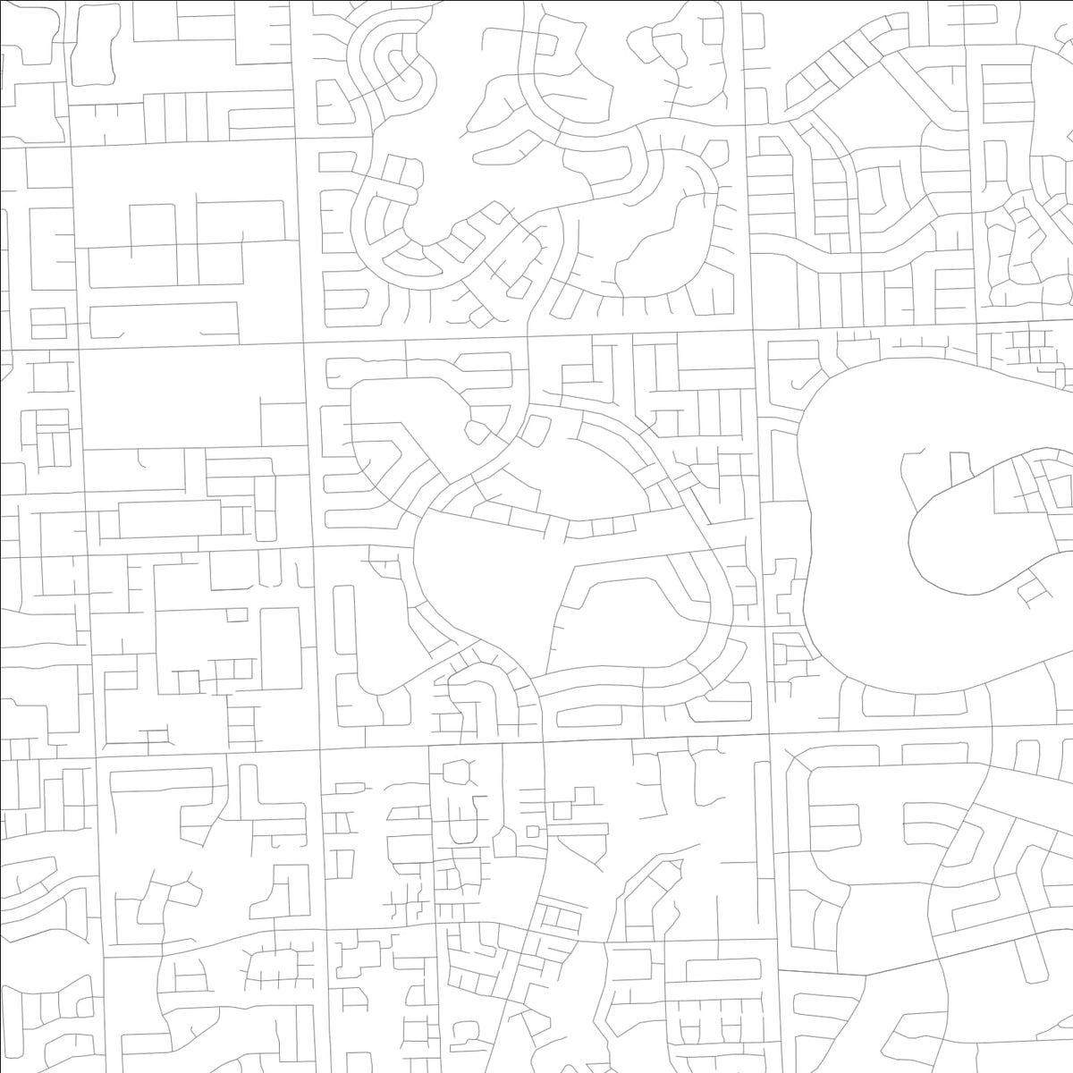 ROAD MAP OF KENDALL WEST, FLORIDA BY MAPBAKES