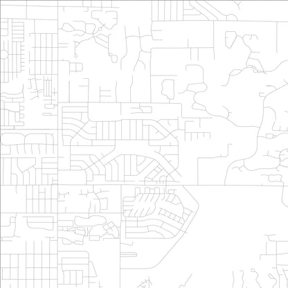 ROAD MAP OF KENSINGTON PARK, FLORIDA BY MAPBAKES