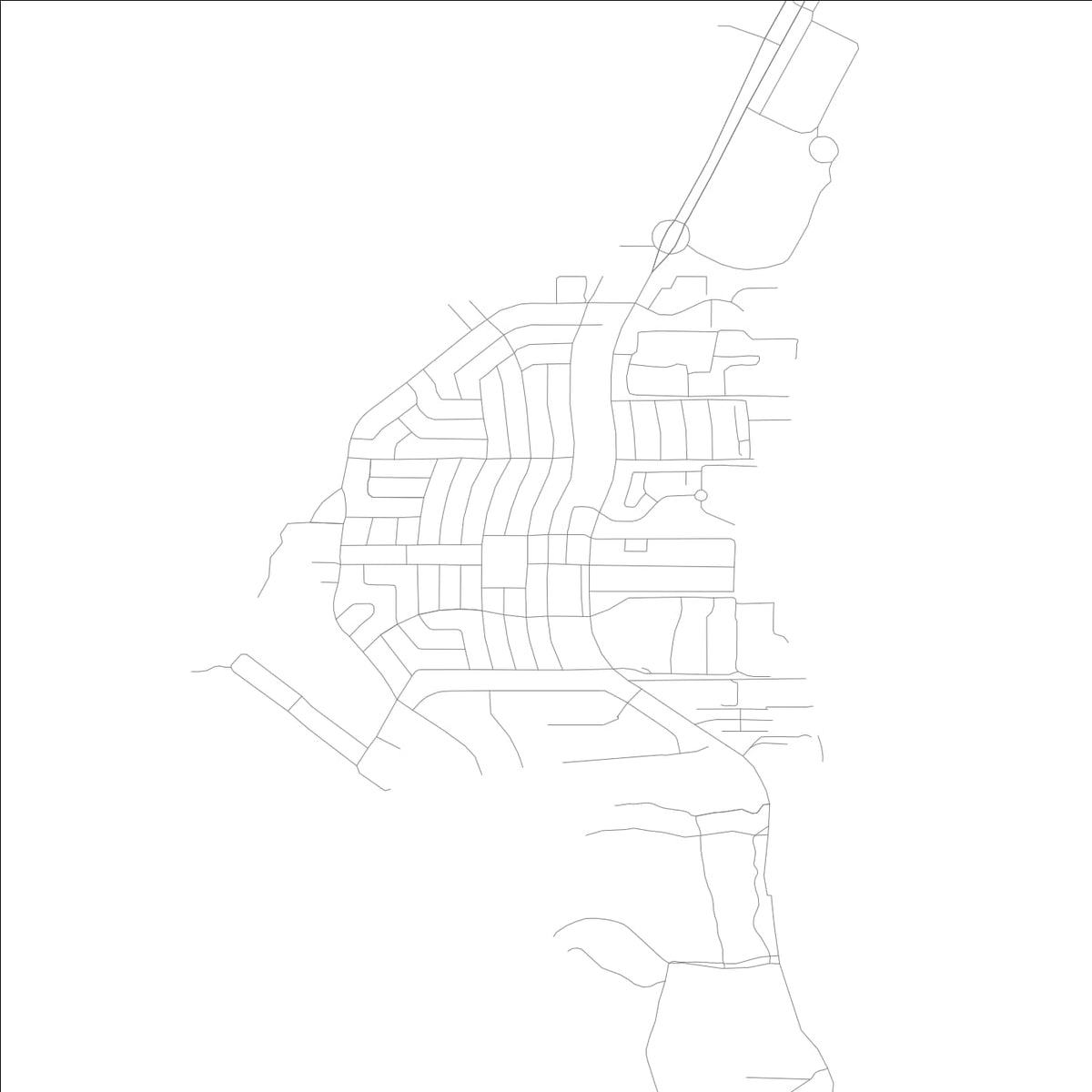 ROAD MAP OF KEY BISCAYNE, FLORIDA BY MAPBAKES