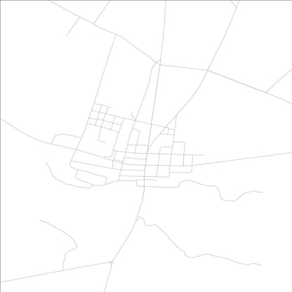 ROAD MAP OF MIDVILLE, GEORGIA BY MAPBAKES