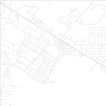 ROAD MAP OF KEYSTONE HEIGHTS, FLORIDA BY MAPBAKES