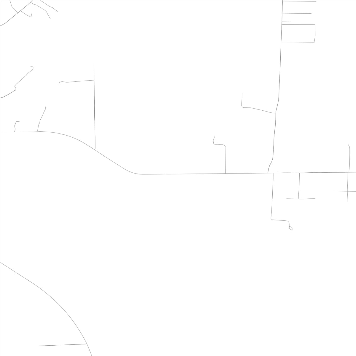 ROAD MAP OF LA CROSSE, FLORIDA BY MAPBAKES