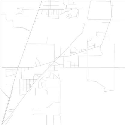 ROAD MAP OF LACOOCHEE, FLORIDA BY MAPBAKES