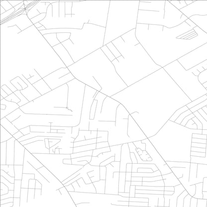 ROAD MAP OF POPLAR HILLS, KENTUCKY BY MAPBAKES
