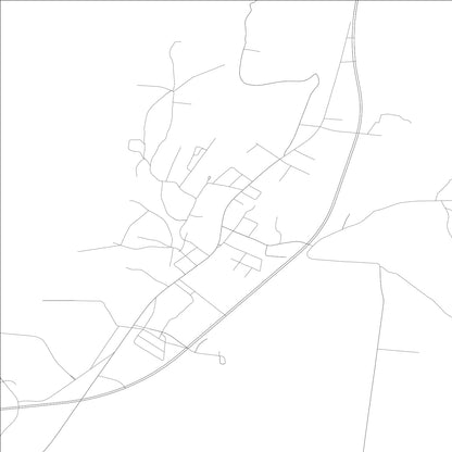 ROAD MAP OF POWDERLY, KENTUCKY BY MAPBAKES