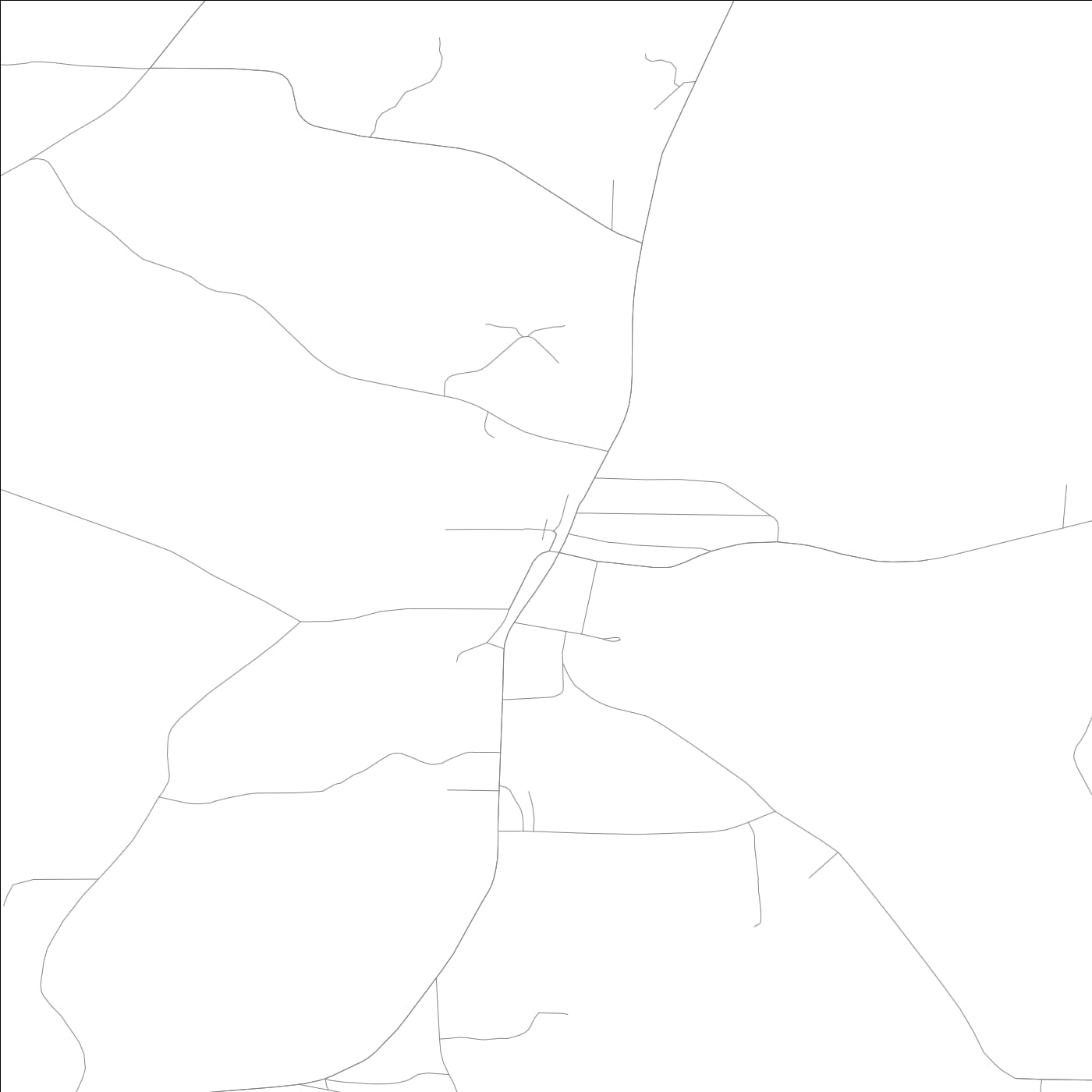 ROAD MAP OF MOLENA, GEORGIA BY MAPBAKES