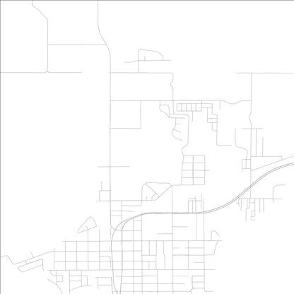 ROAD MAP OF LAKE ALFRED, FLORIDA BY MAPBAKES