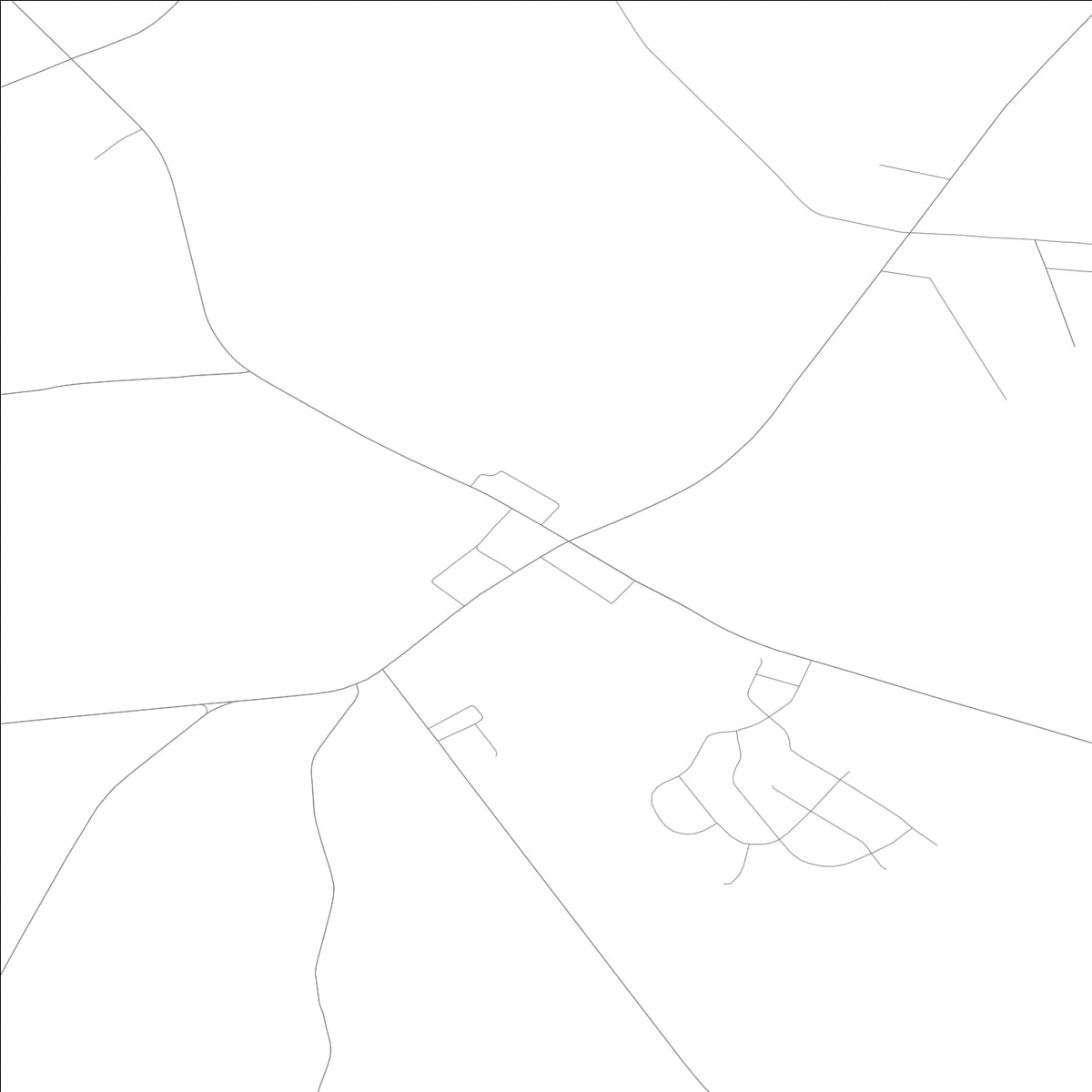 ROAD MAP OF KENTON, DELAWARE BY MAPBAKES