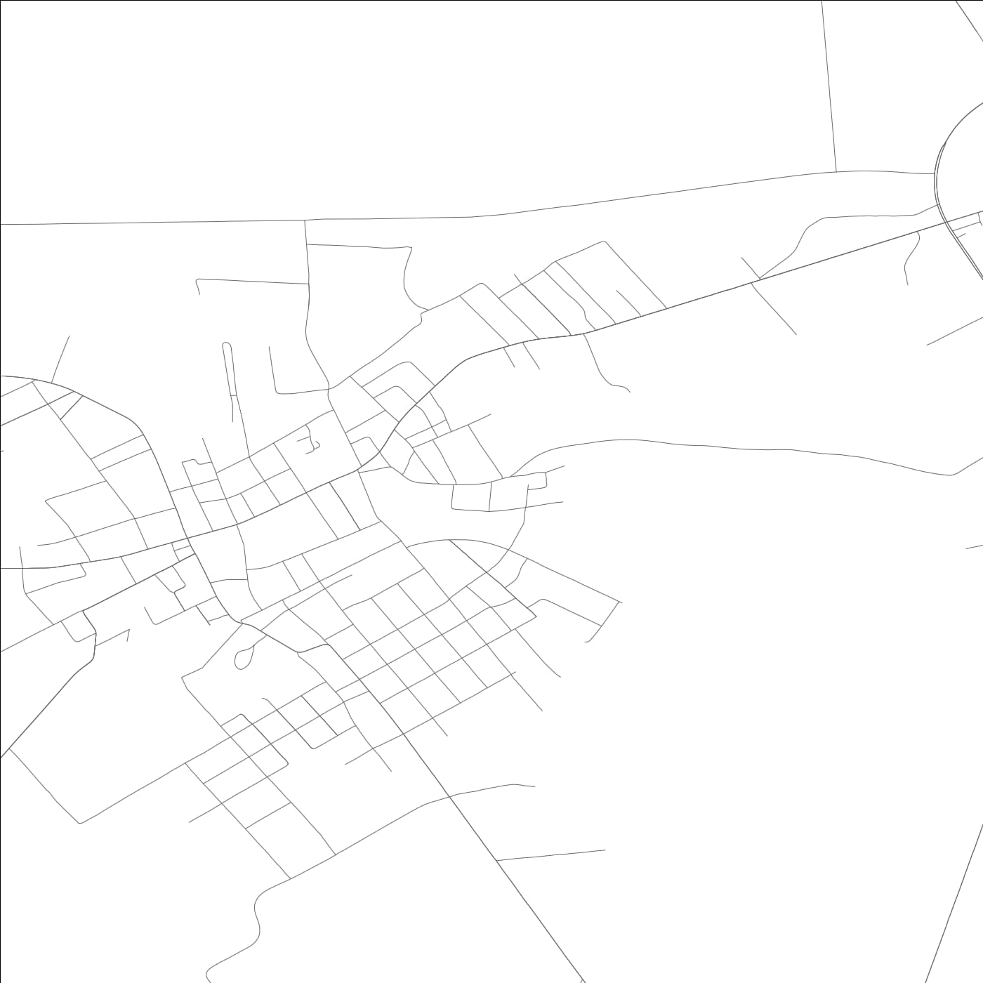 ROAD MAP OF PROVIDENCE, KENTUCKY BY MAPBAKES