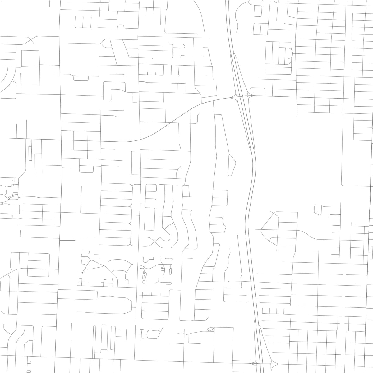 ROAD MAP OF LAKE CLARKE SHORES, FLORIDA BY MAPBAKES