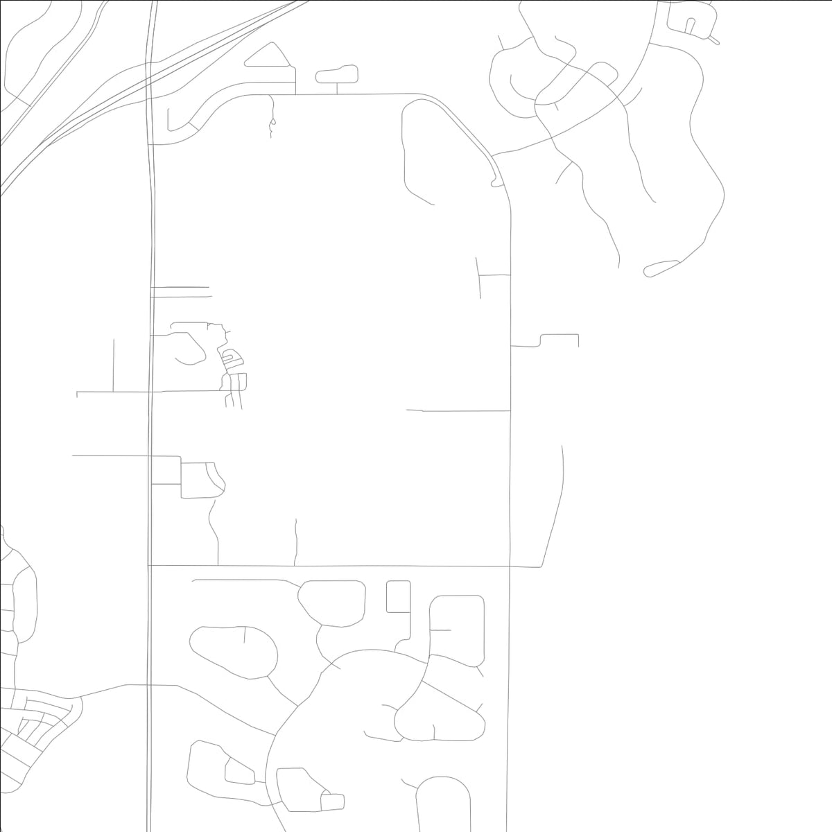 ROAD MAP OF LAKE HART, FLORIDA BY MAPBAKES