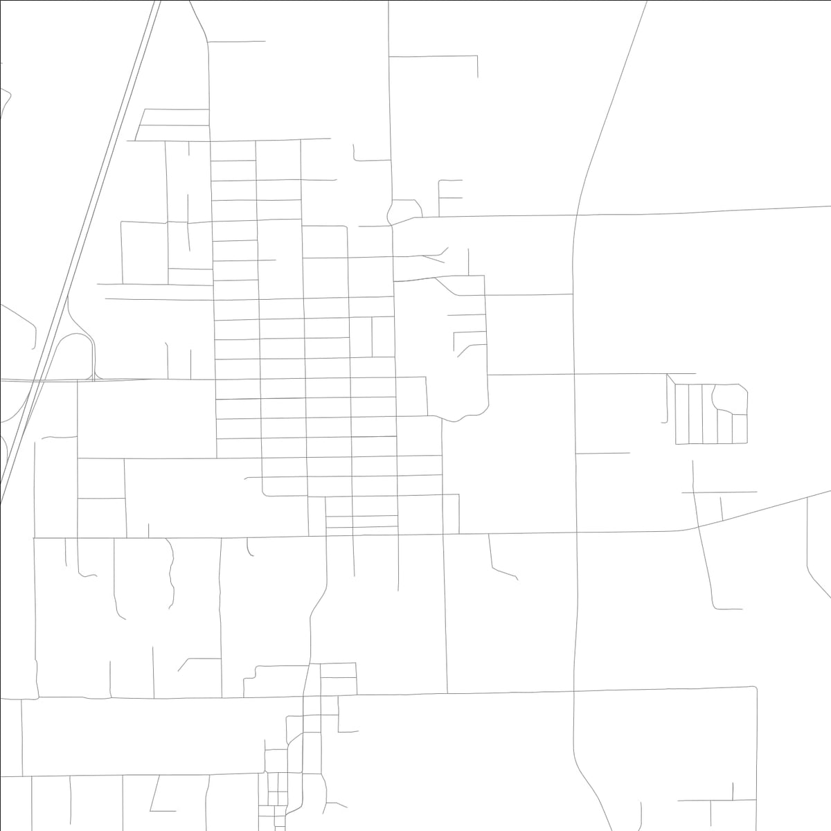 ROAD MAP OF LAKE HELEN, FLORIDA BY MAPBAKES