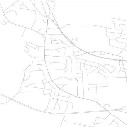 ROAD MAP OF REIDLAND, KENTUCKY BY MAPBAKES