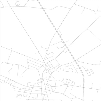 ROAD MAP OF LAUREL, DELAWARE BY MAPBAKES