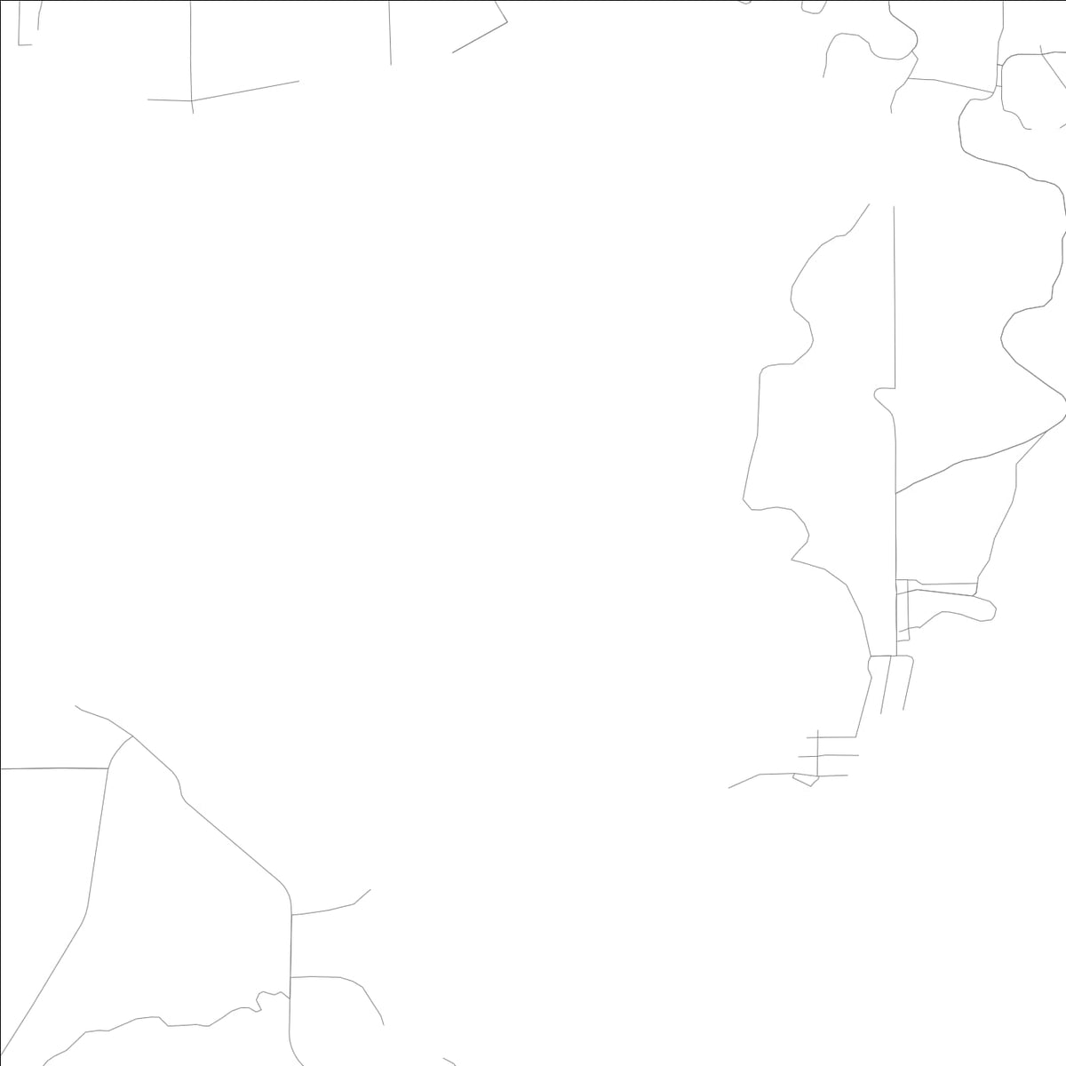 ROAD MAP OF LAKE KERR, FLORIDA BY MAPBAKES