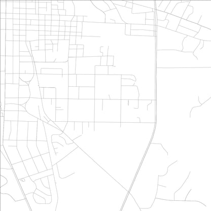 ROAD MAP OF MOULTRIE, GEORGIA BY MAPBAKES