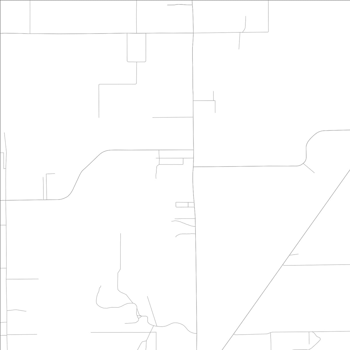 ROAD MAP OF LAKE LINDSEY, FLORIDA BY MAPBAKES